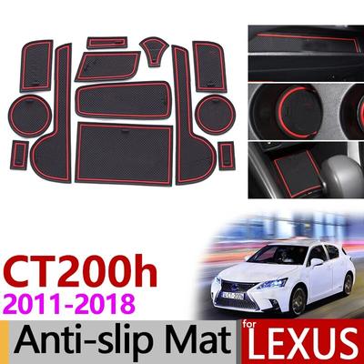 Противоскользящий коврик для ворот, резиновая подставка для Lexus CT200h 2011 2012 2013 2014 2015 2016 2017 2018 A10 Lexus CT 200h аксессуары