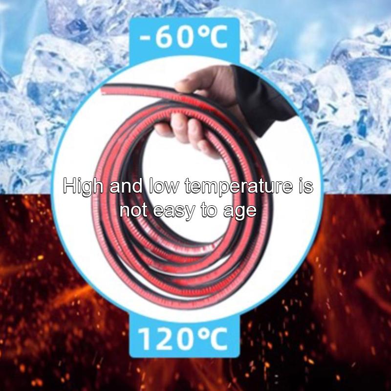 SEAMETAL Уплотнитель кромки двери автомобиля Резиновый уплотнитель D-образной формы Защита от шума и ветра Передний Автомобильный герметик Аксессуары