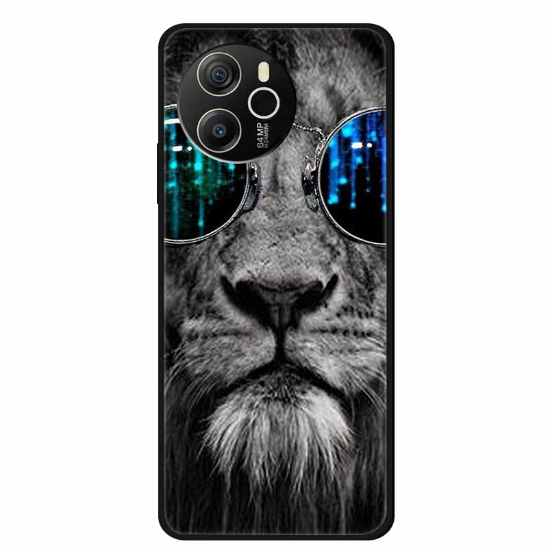 For Blackview Shark 8 Case Shark8 Black Silicone Soft Back Cover Case For Blackview Shark 8 Phone Case Cover 6.78" Coque Funda