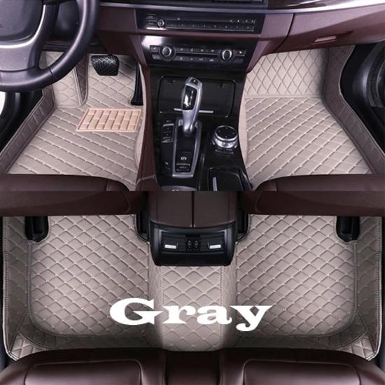 Car Floor Mats for Mitsubishi Outlander FIVE SEAT 2008 2009 2010 2011 2012 Custom Auto Foot Pads Automobile