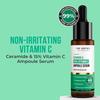 Dr. Sheth's Non-Irritating Ceramide & 15% Vitamin C Ampoule Serum| Reduces Dullness & Dark Spots| Repairs Skin Barrier |All Skin Types |30 Ml