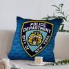 Полицейское управление города Нью-Йорка NYPD 45*45см Наволочка для подушки Декоративная наволочка для подушки Домашняя наволочка для диванной подушки