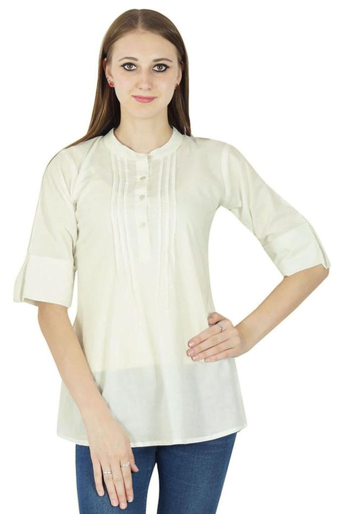 Boho Top Dress Solid Wear Casual Tunic Women Clothing Cotton Summer Sundress