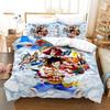 Постельное белье для подростков по аниме One Piece Набор с Монки Д. Луффи 'Одиссея' Комплект с пододеяльником Постельное белье Дизайн Постельное белье King Size Одеяла