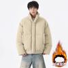 OO Thickened Cotton-padded Clothes for Men and Women, Winter Loose Cotton-padded Jackets, Bread Clothes, Short Stand-up Collar Cotton-padded Jackets.