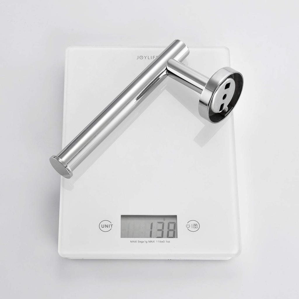 Celbon SUS304 Stainless Steel Toilet Roll Holder, Chrome Finish, Wall Mounted Bathroom Tissue Holder, Chrome…