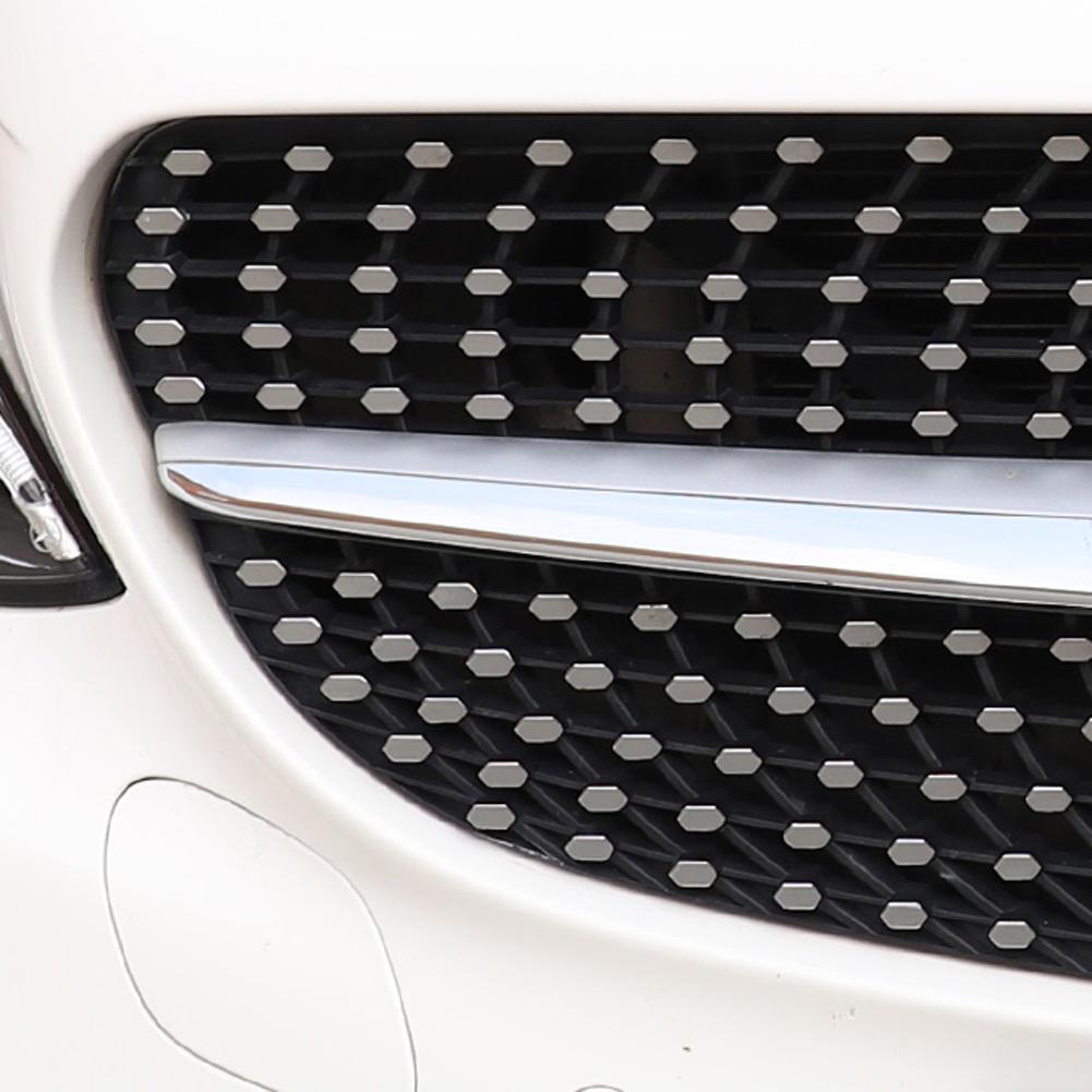 BKS2 For Mercedes Benz A CLA Class W177 V177 W176 C118 W118 19-22 Car Air Intake Grille Decoration Sequin Starry Sky Net Trim Sequins
