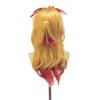 Косплей-парик Клинок, рассекающий демонов Столп Пламени Ренгоку Абрикосовый Шуллан Окрашивание градиентом Аниме Косплей-парик Парик из синтетического волокна
