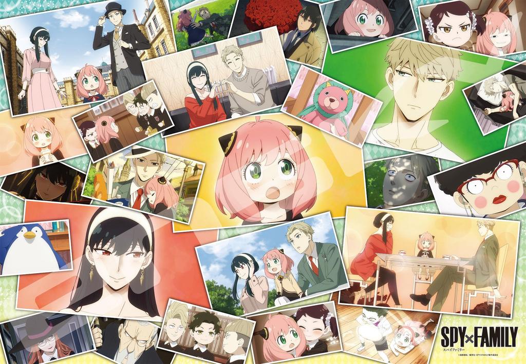 Ensky MEMORIES Jigsaw Puzzle 1000 Pieces JIGSAW PUZZLE SPY×FAMILY 51×73.5cm 1000T-349