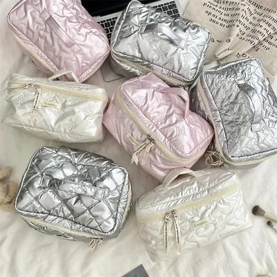 Косметичка большой вместимости для женщин и девушек, косметичка для туалетных принадлежностей, дорожная сумка-органайзер, портативная водонепроницаемая сумка для хранения косметики