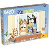 Puzzle - LISCIANIGIOCHI - BLUEY - 24 Pièces - Double Face - 50x35 Cm