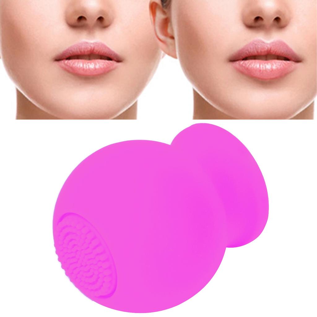 Lip Plumper Device Buty Mouth Quickly Face Cln Silicone Lip Pump With Brush