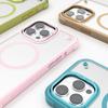 For iPhone 16 Pro Case Compatible with MagSafe Corner Protection PC+TPU Clear Back Cover
