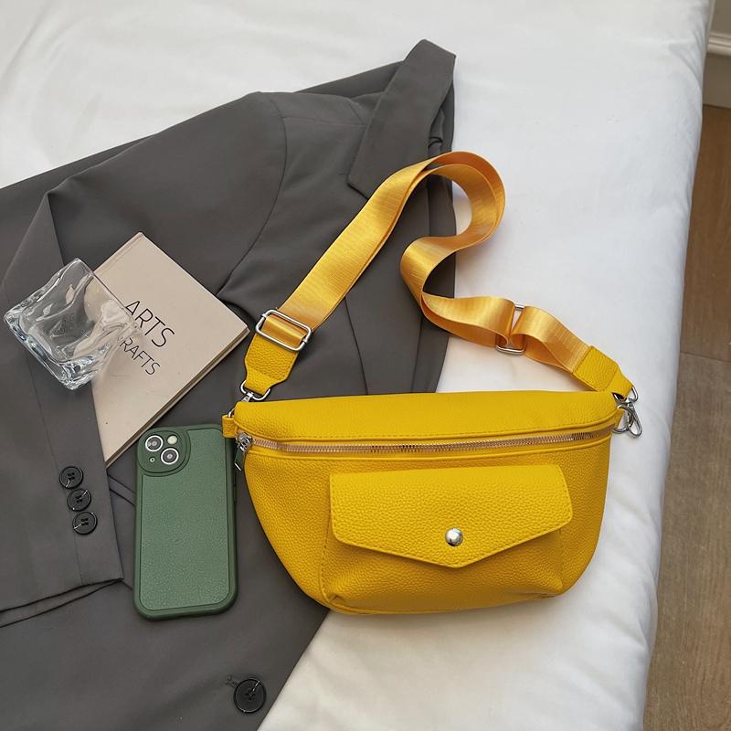 Черная Поясная Сумка Модная Сумка-Кошелек из Искусственной Кожи Fanny Pack Женский Кошелек Повседневная Большая Сумка на Пояс для Телефона с Множеством Карманов на Молнии Дорожная Сумка через Плечо