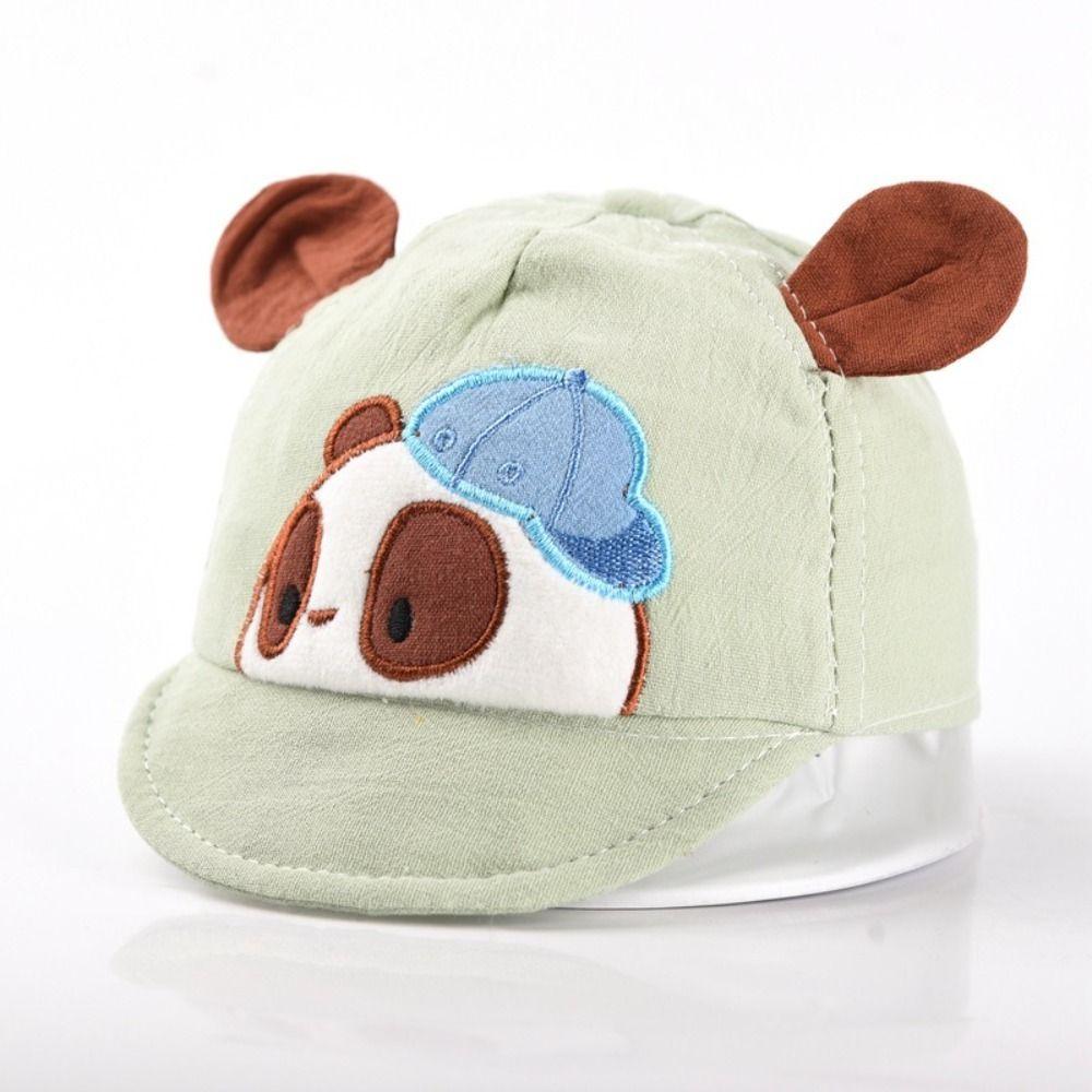 Multiple Colors Baby Baseball Cap Cute Bear Baby Sun Cap Boys Girls Caps Peaked Hats Spring Summer