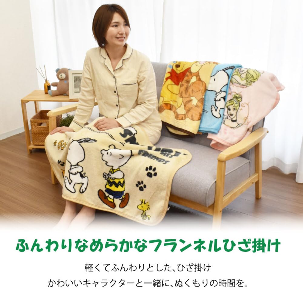 Комната для сна Наколенное одеяло с персонажами и Винни Идеальный подарок для 70x100 см Одеяло Снупи/Половина Снупи, Принцесса, Пух. Милый, Портативный, Компактный,