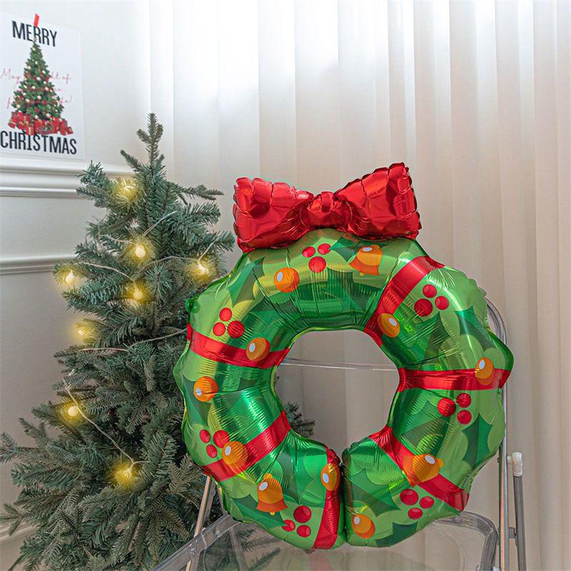 Воздушные шары из алюминиевой фольги в виде северных оленей и повязка на голову Рождественское украшение для мероприятий в детском саду и торговом центре