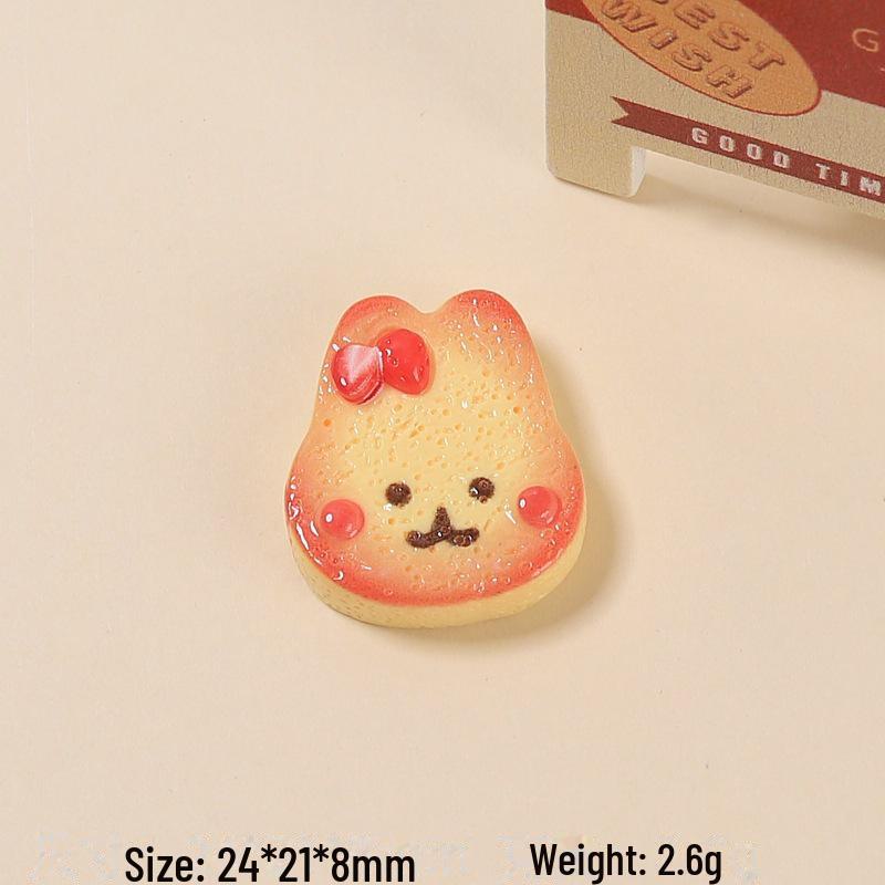 Аксессуары из смолы ручной работы: Мультяшная заколка для волос, бижутерия и украшение для пряжки обуви в виде клубничного торта