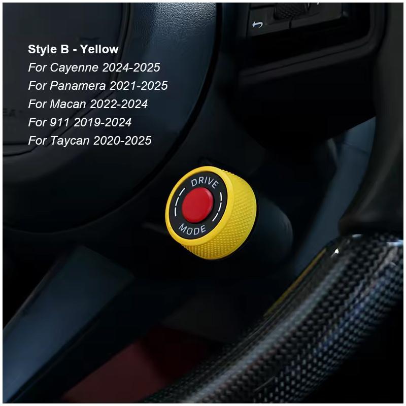 Кнопка рулевого колеса Sport Chrono для Porsche Cayenne/Panamera Macan/911 718/Taycan 2017-2025 Комплект переключателя режима SC Plug Play