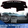 Для Volkswagen Polo MK5 5MK 6R 6C 61 Vento Ameo 2009-2017 Накладка на приборную панель автомобиля Коврик на панель Приборная панель Ковровая подкладка Накидка-солнцезащита Подушка