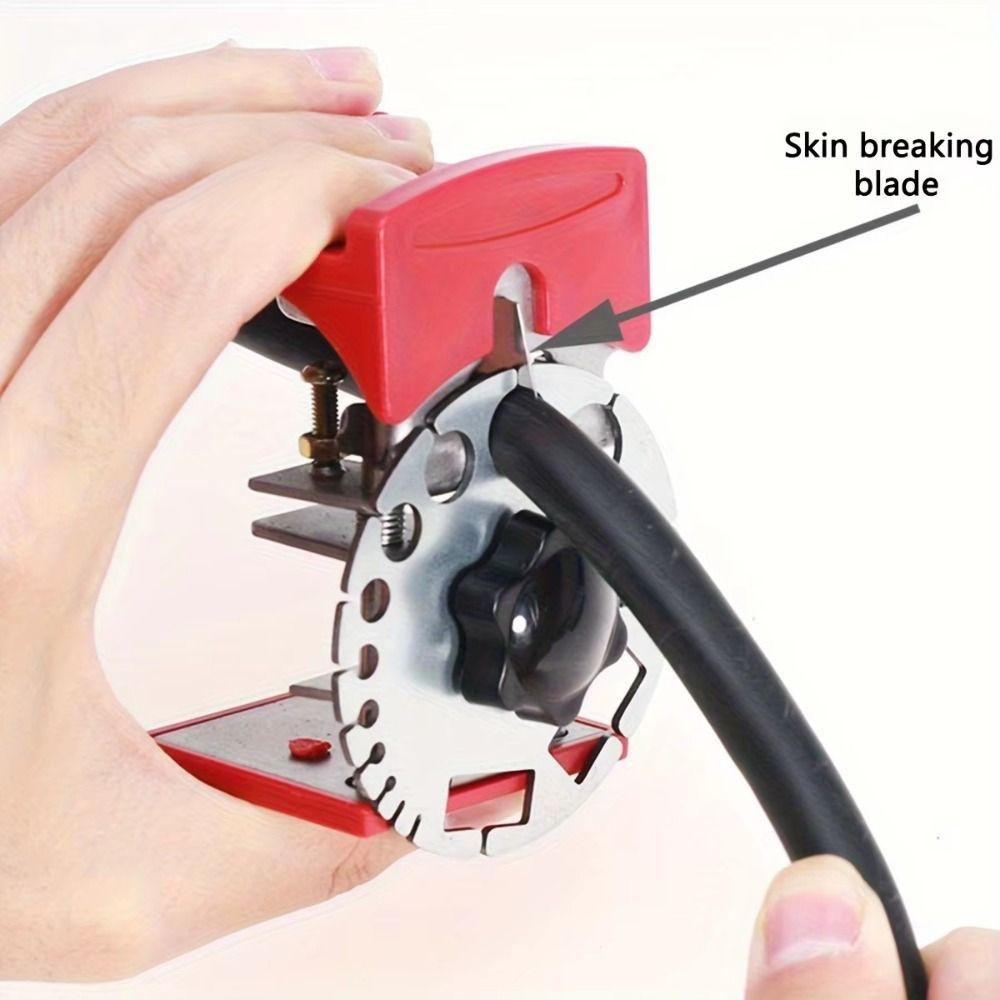 Handheld Wire Stripper Tool Versatile On-The-Go Stripper Stripping Machine Cable Installation