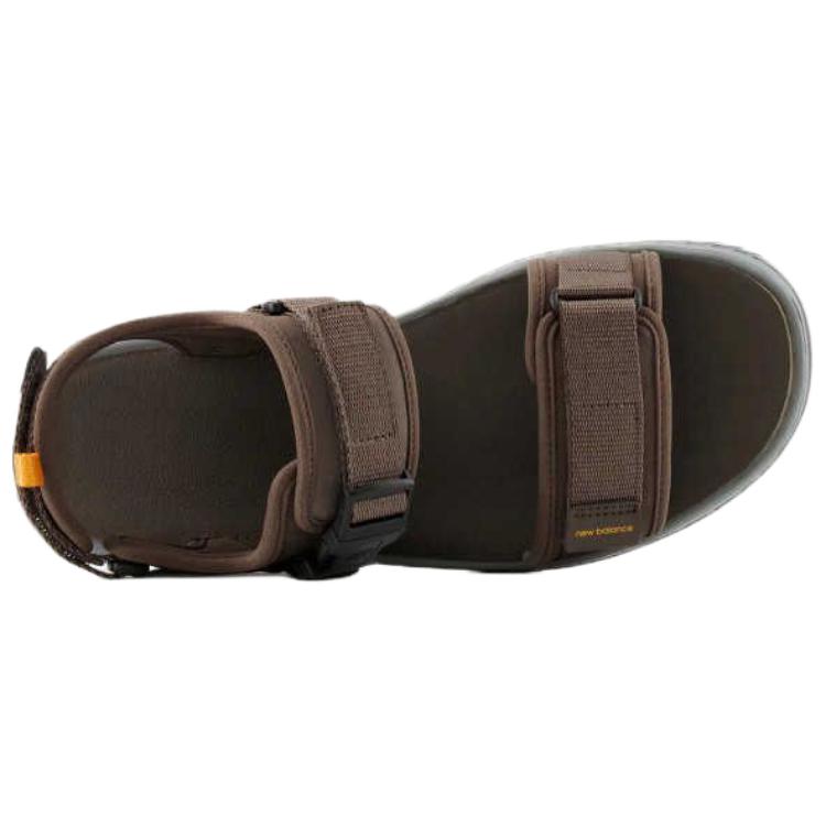 New Balance Nb 600 Тканевые Ретро Классические Простые Удобные Пляжные Сандалии Мужские сандалии Коричневые SMA600B1