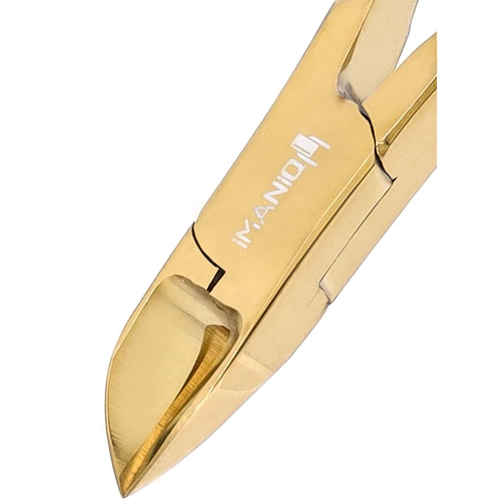 Nail Nippers For Thick Ingrown Nails Cuticle Clippers Scissors Manicure Spa Salon Gold