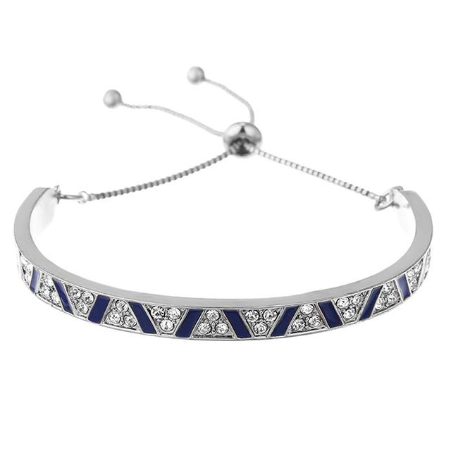 Браслеты из стерлингового серебра, регулируемая цепочка, браслет-подвеска для женщин и мужчин, ювелирный тренд