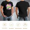 Leopard Gecko With Orchids T-Shirt Vintage Customs Design Your Own Blacks Blue Archive Black T Shirts For Men