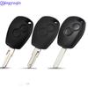 Jingyuqin Replacement Flip Folding 2 Buttons Remote Car Key Case Cover Key Shell For Renault Dacia Modus Logan Clio Espace
