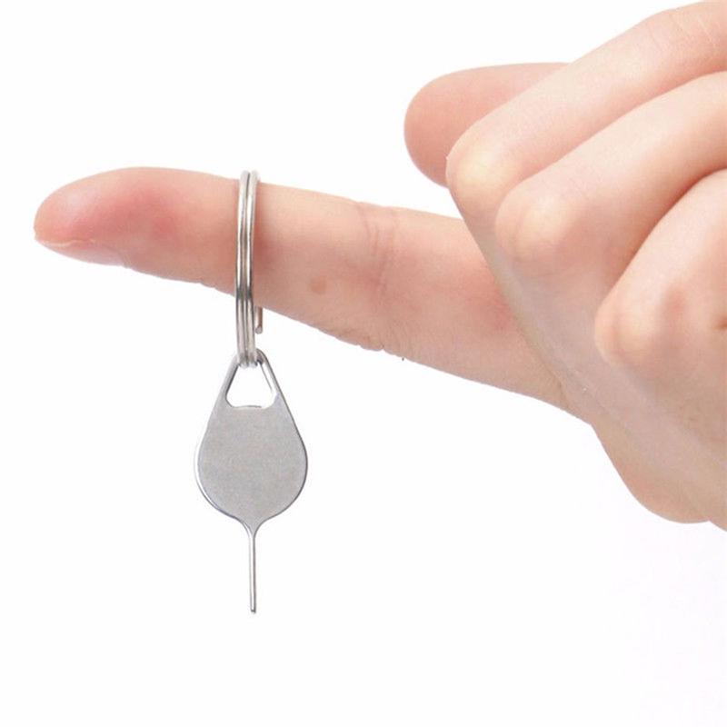 10pcs Sim Card Tray Ejector Eject Pin Open Key Removal Tool for IPhone Samsung Phone