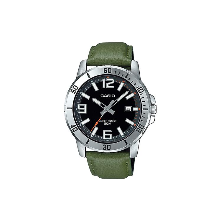 Casio Мужские часы Стандартной серии Черные MTP-VD01L-3BV MTP-VD01L-3BV
