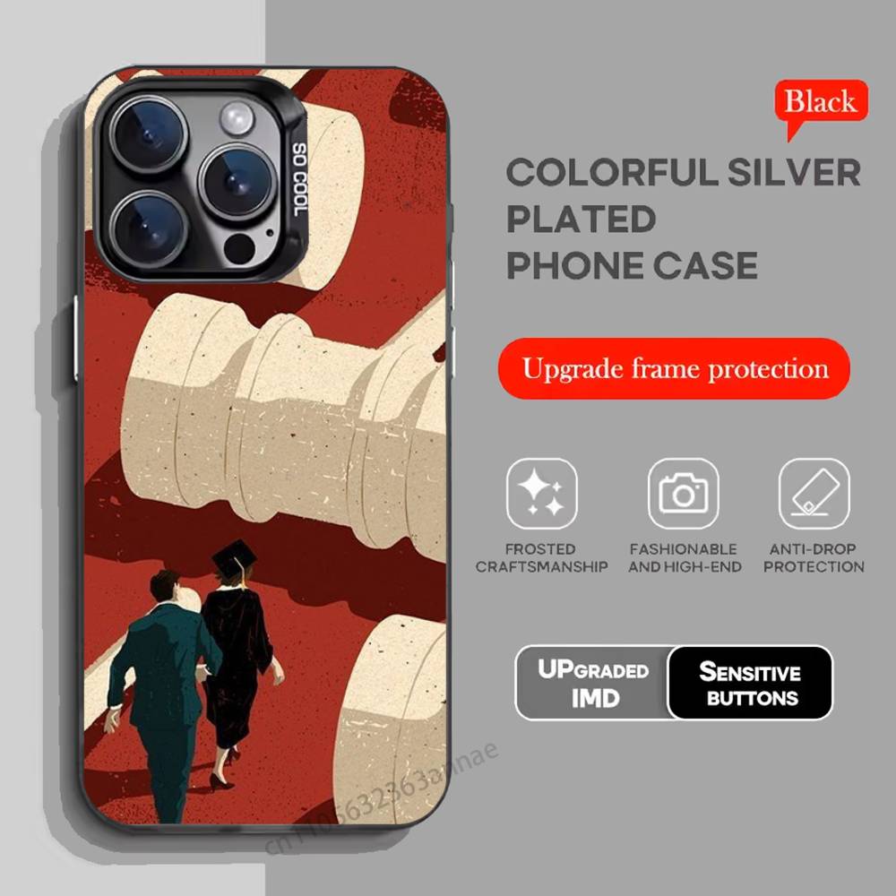 Law Lawyer Judge Justice phone Case for iPhone 17 11 12 Pro Max Plus Mini Air SE 16e 14 15 16 13 Soft Shell
