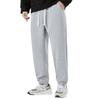 Gray Pants Men's Spring and Autumn Trend New Trousers Versatile Leggings Sweatpants Loose Boys Sports and Leisure Large Size