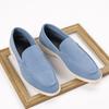 Mens Trendy Classic Loafers Moccasins Men's Slip-on Casual Leather Shoes Men Light Comfortable Outdoor Driving Flats