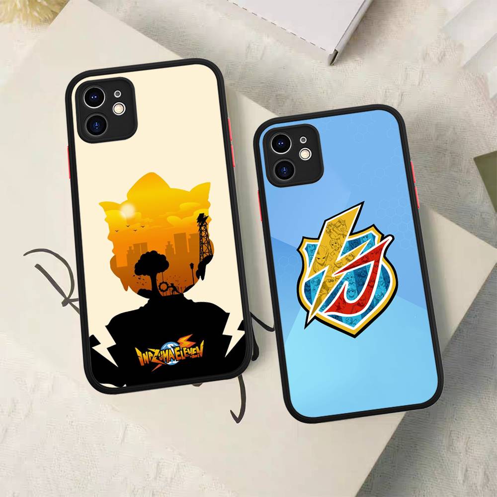 Axel Blaze Firestorm Inazuma Eleven Phone Case For IPhone 16e 16 15 14 13 12 11 Pro Max X XS Max Plus Matte Clear