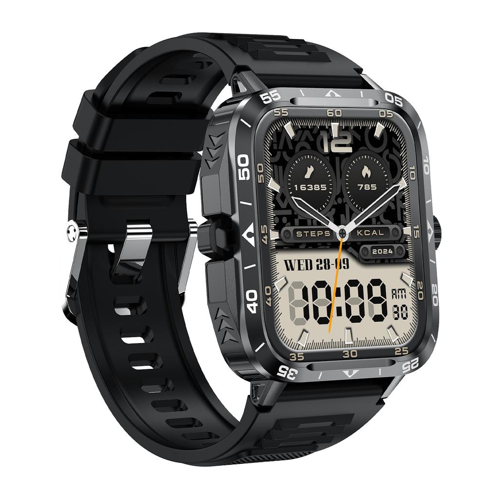 ZW59 Bluetooth-совместимые умные часы для звонков, мониторинга артериального давления, сна, здоровья, спортивные часы с фонариком