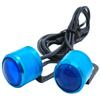 Lebonarier LED Strobe Lights for Motorcycles, Waterproof, , Set of 2 (Blue)