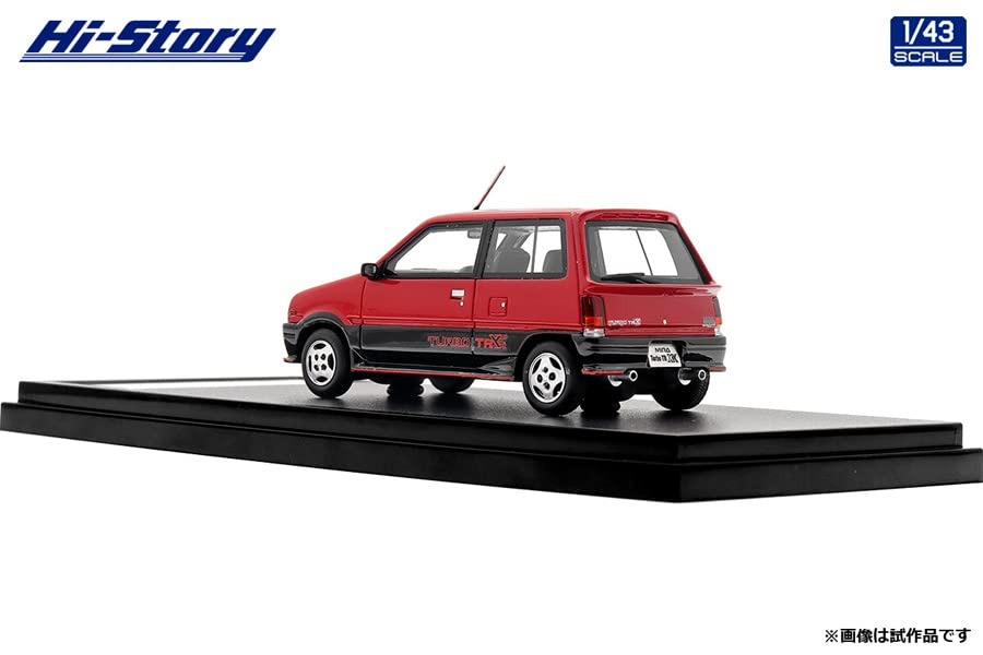 Hi Story Daihatsu MIRA Turbo Двухцветный готовый продукт 1/43 TR-XX (1985) Красный / Черный