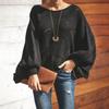 2025 European and American Plus Size Thin Knit Sweater for Women Casual Knitted Top Lightweight Stylish Sweater Pullover Women Fashion Knitwear
