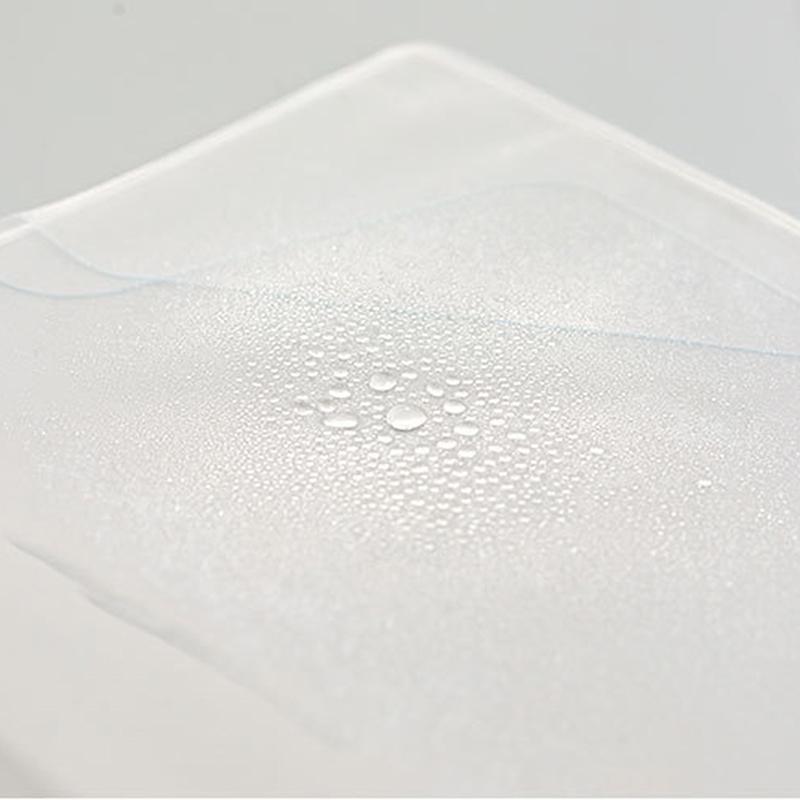 Waterproof PVC Protective Notebook Sleeve for A6 A5 Diary Journal Planner Dustproof Transparent Cover for School Office