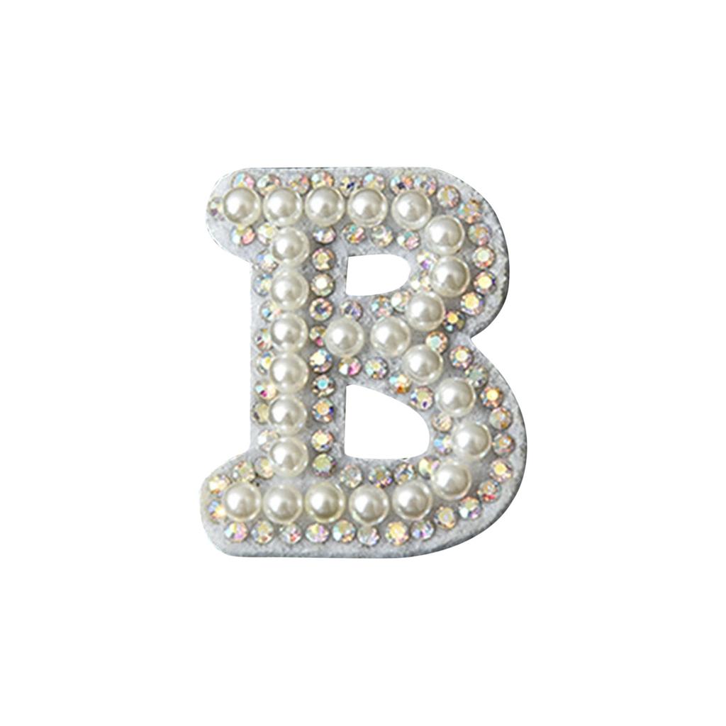 Аксессуары для волос с жемчужными стразами и буквами «сделай сам»