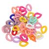 50 шт. Цепочка Звенья Цветные Съемные Акриловые Открытые Звенья Цепочки DIY Изготовление Украшений Застежка Цепочки Декор Сплошные Смешанные