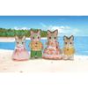 Sylvanian Families 5180 - Семья Кота Тигра - Семьи - Подвижная и одетая - От 3 лет