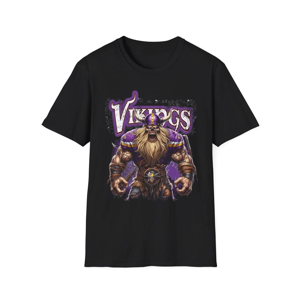 Minnesota Vikings Horror Mash-Up T-Shirt - Unique NFL Fan Apparel