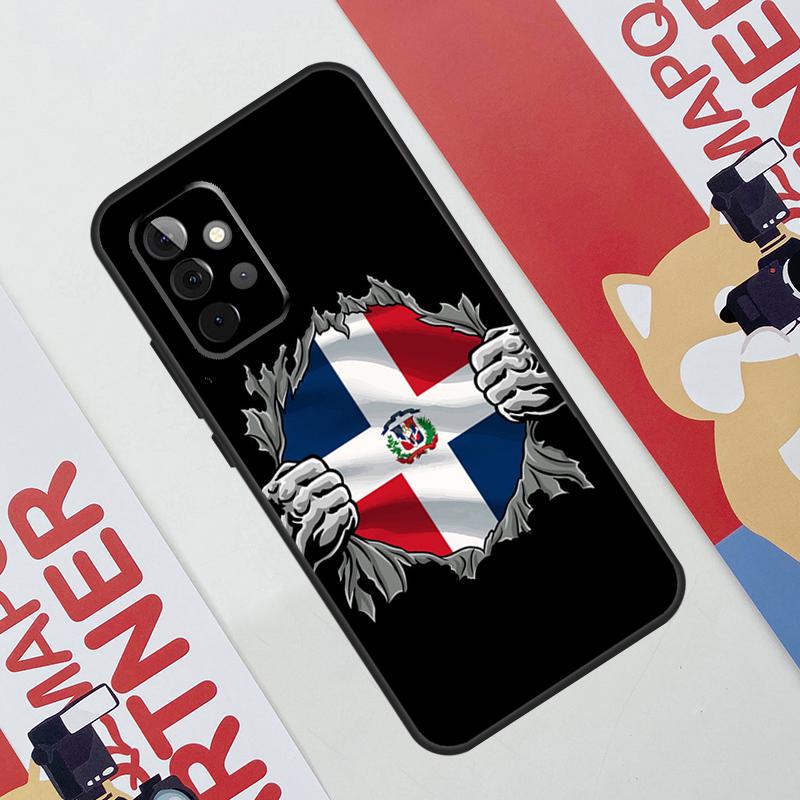 Чехол с флагом Доминиканской Республики для Samsung Galaxy A34 A24 A54 A14 A52 A42 A32 A22 A12 A51 A71 A53 A33 A23 A13