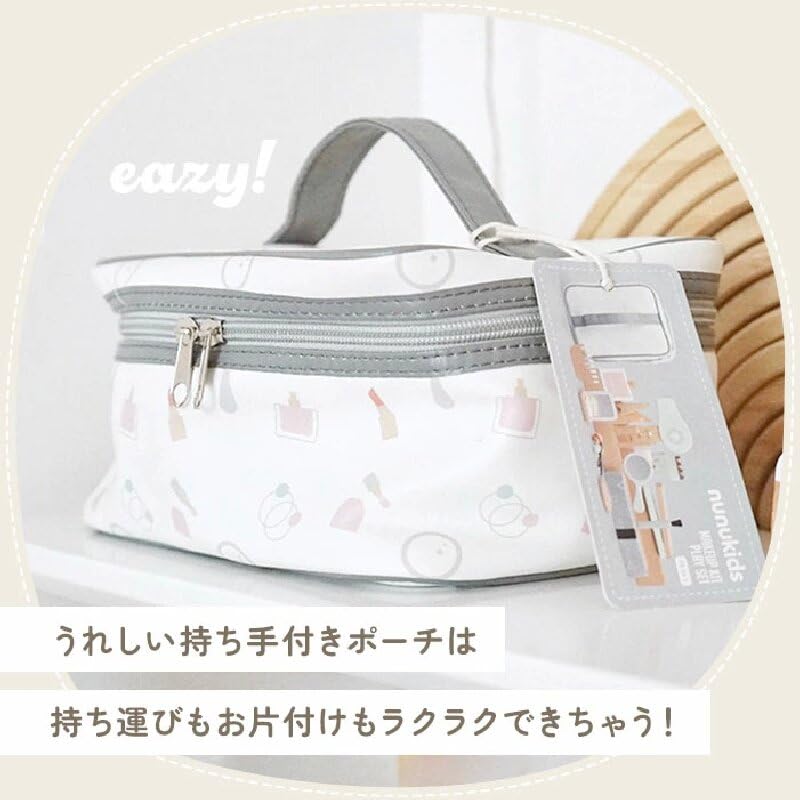 Wesfen деревянная развивающая игрушка-косметика для девочек 9 лет, косметичка, легкая, 16 предметов, ролевые рождественские игрушки, игрушка, набор, 6, 7, 8, старый, подарок, косметика,