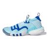 adidas Трэй Янг 2.0 Тканевые J Frozone Мид Баскетбольные Кроссовки Детские Кроссовки Синие H06488