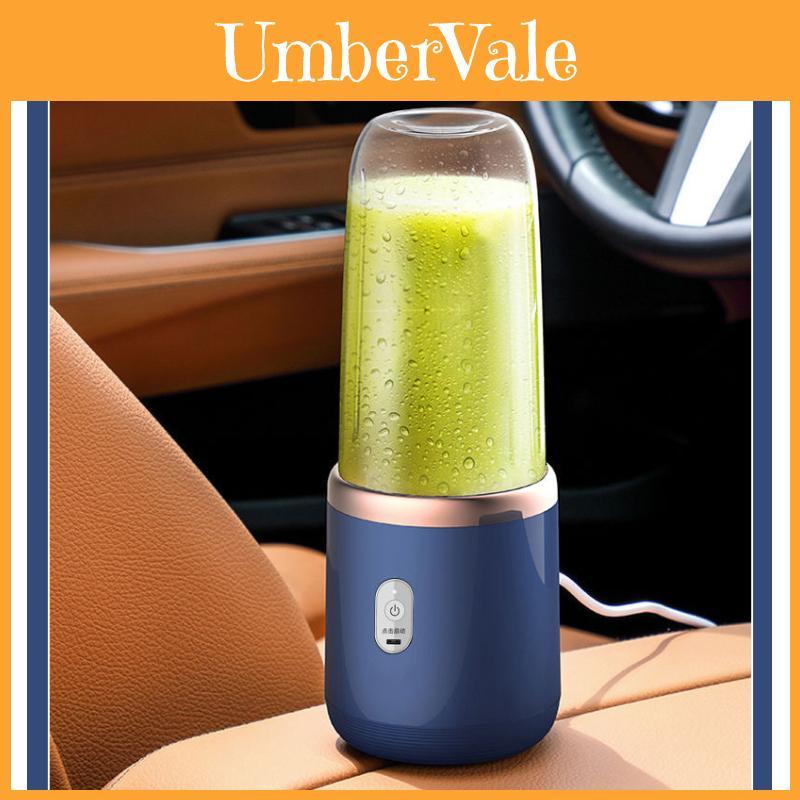 Usb Rechargeable Juicing Bottle With Blade Heads For Travel And Fitness Enthusiasts