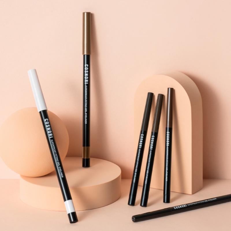 Cosnori [августовский All Young Pick] Cosnori Super Proof Fitting Vegan Gel Eyeliner Pencil 1+1 Plan [1+1 Plan] 03 Орехово-коричневый
